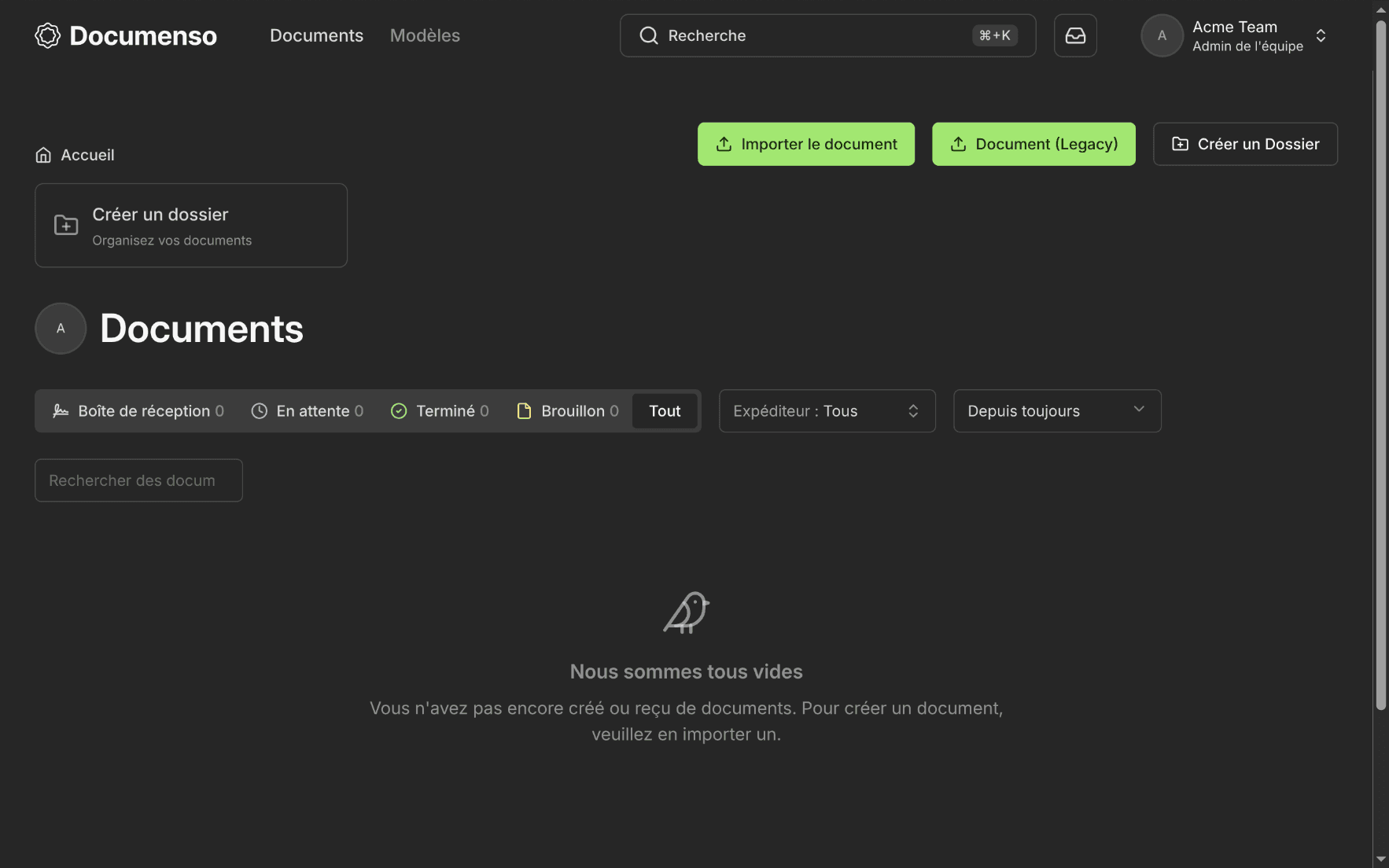 Documenso Screenshot 1