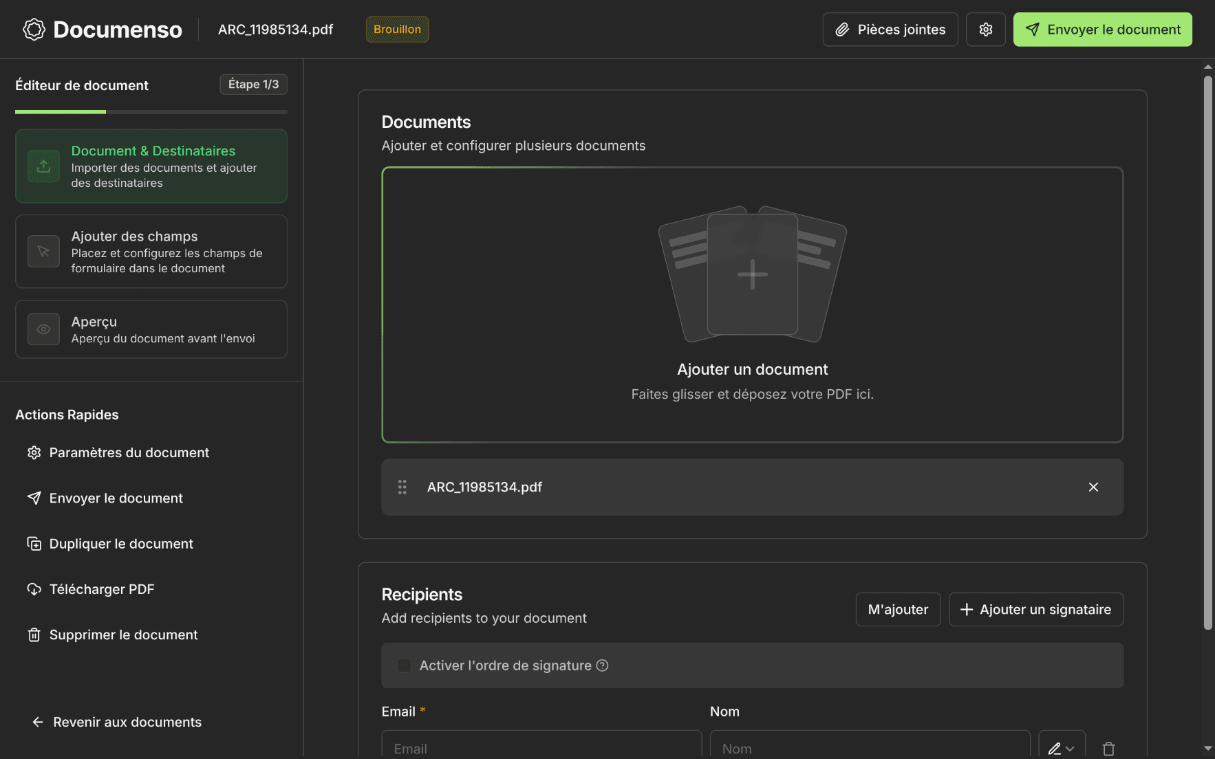 Documenso Screenshot 3