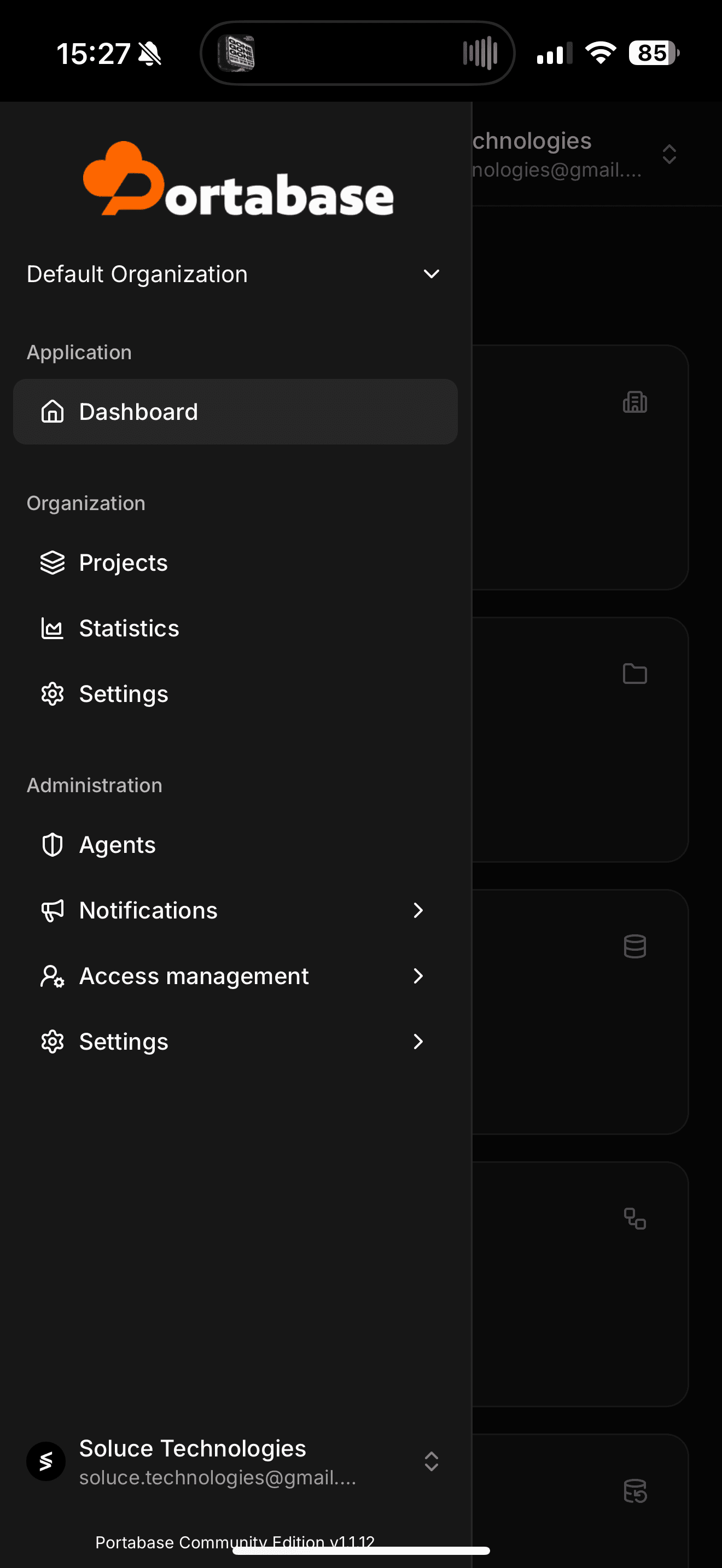 Portabase 3 - iphone
